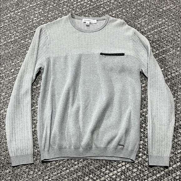 Calvin Klein | Grey Crewneck Pullover - Picture 1 of 11